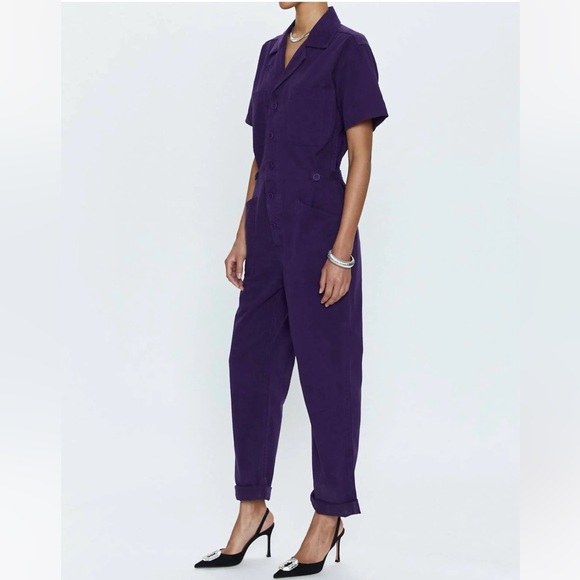 Pistola Grover Jumpsuit in Lila Purple - Picture 2 of 8